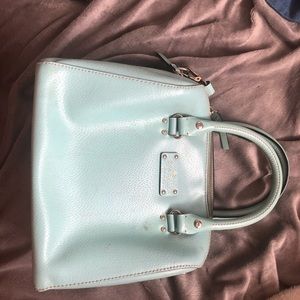 Baby blue Kate Spade bag